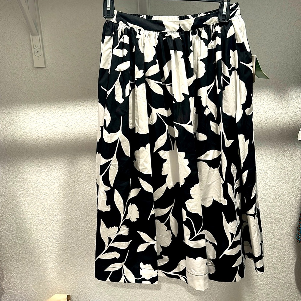 NWT Kate Spade new york x Target Women's Classic Rose Volume Midi Skirt